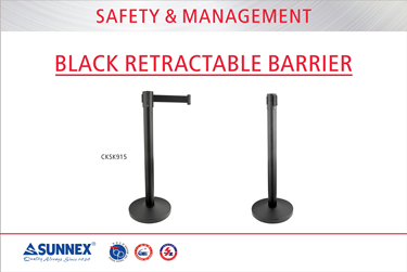 Njaga pelanggan ing baris ---- SUNNEX Retractable Barrier