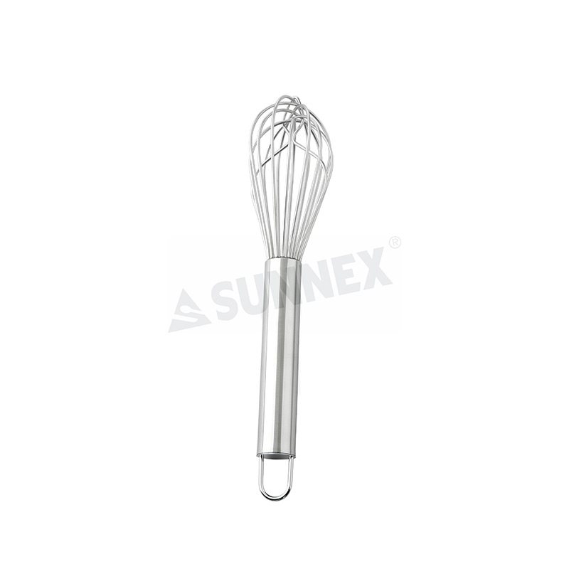 Apa kegunaan lan fitur Stainless Steel Hand Whisk Kitchen Egg Beater With Handle?