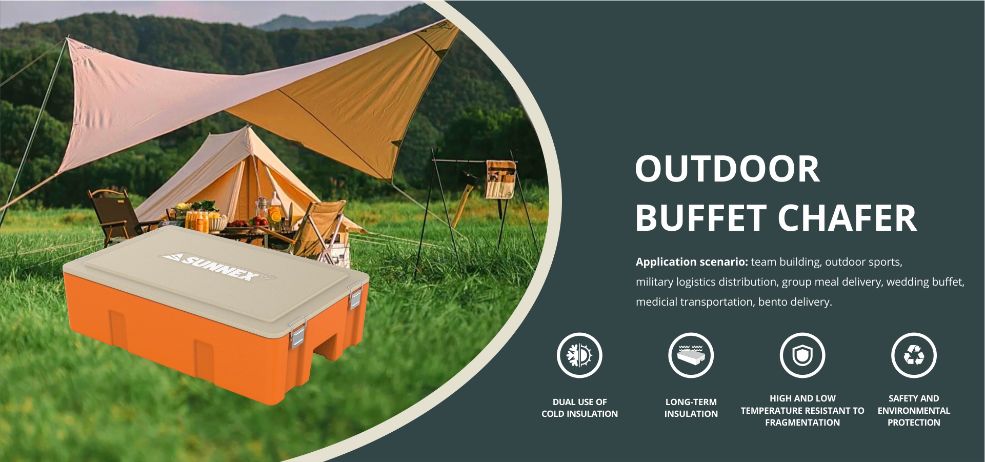 Ruangan Buffet Chafer