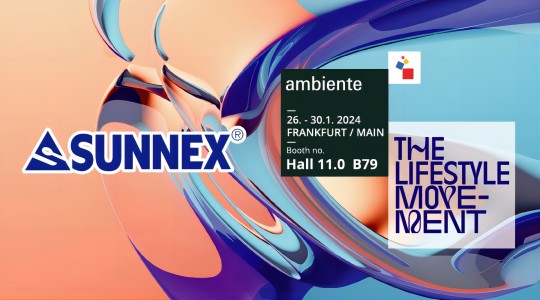 Sugeng rawuh ing 2024 AMBIENTE, FRANKFURT SUNNEX BOOTH