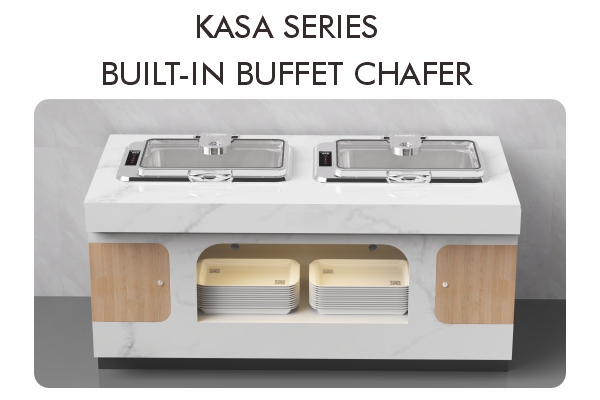 Seri Sunnex Kasa: 8.5L dibangun ing Buffet Chafer