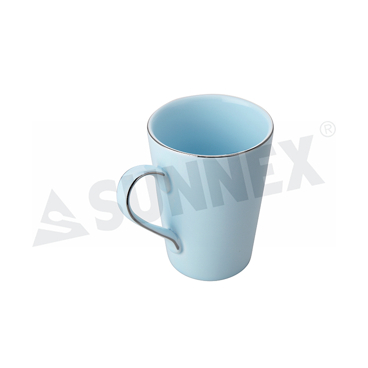 Mug Porselen Warna Biru