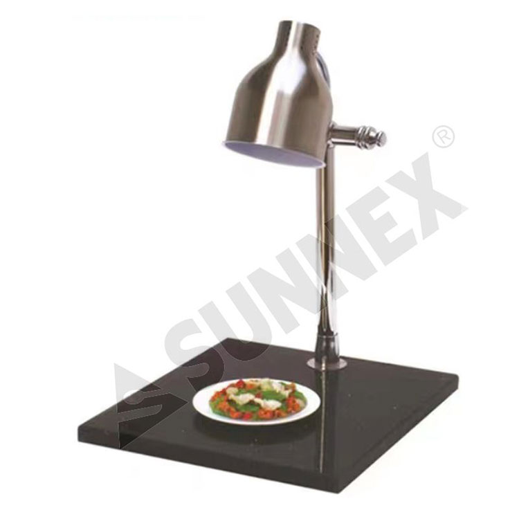 Lampu Anget Pangan M01H Gaya Lampu Meja Kanthi Tray Marmer