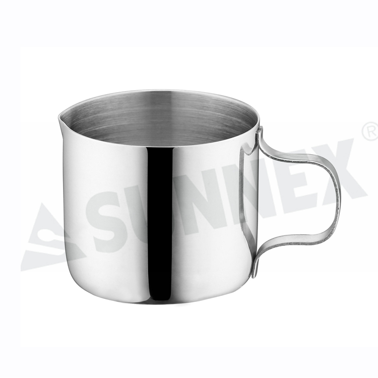 Kendi Susu Kopi Stainless Steel Tanpa Gagang