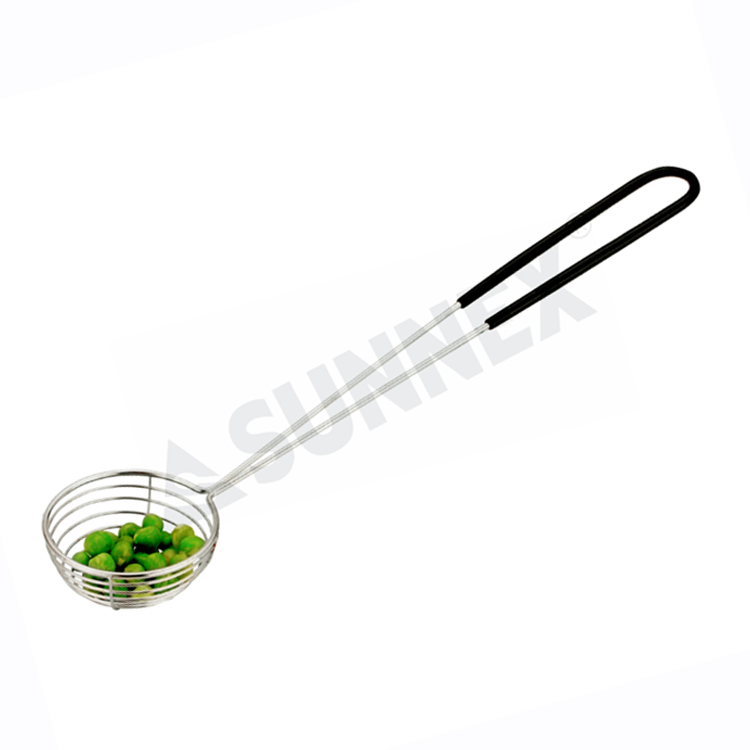 Stainless Steel Kacang Scoop Perkakas Pawon