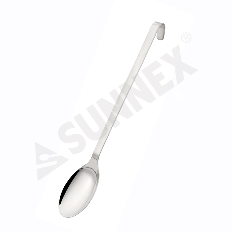 Stainless Steel Aman Solid Sendok Serving Utensils